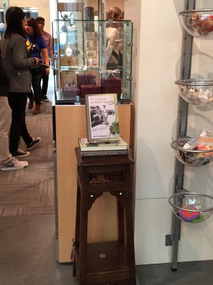 My book at the entrance of the Asian Art Museum shop.