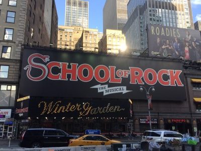 A group of FANHS conference attendees took advantage of getting tickets to see School of Rock, which stars Jaygee Macapugay.