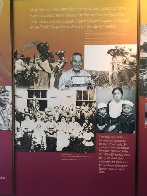 This pictorial timeline tells the story of the Filipinos in the United States.